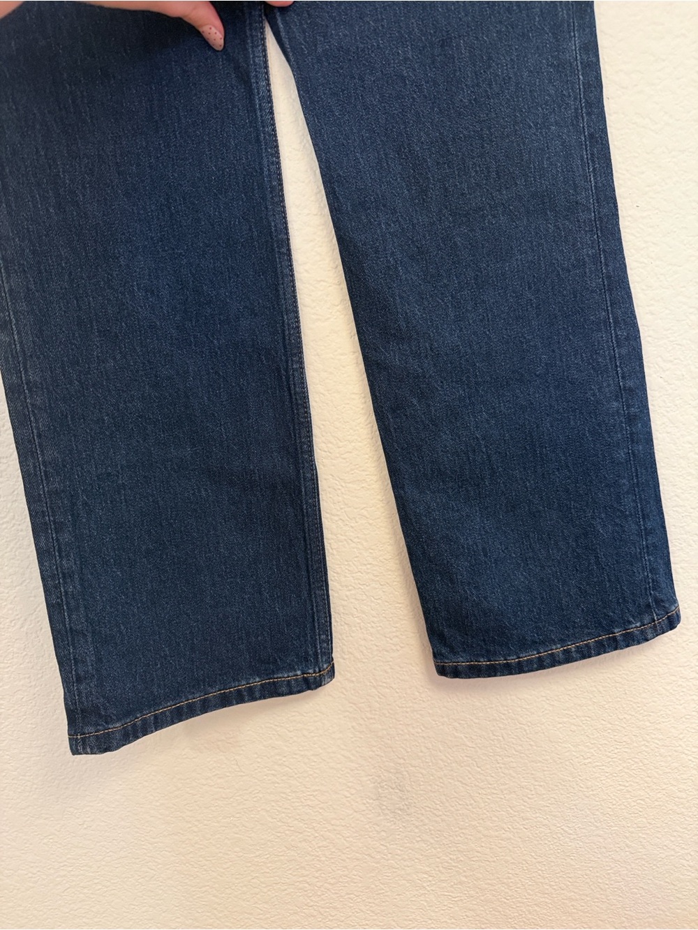 Reformation Jax Stretch High Rise Straight Jeans - Picture 7 of 9